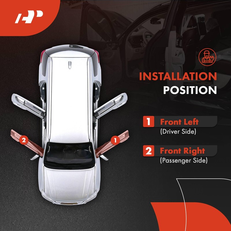 A-Premium Front Left or Right Door Check Compatible with Ford