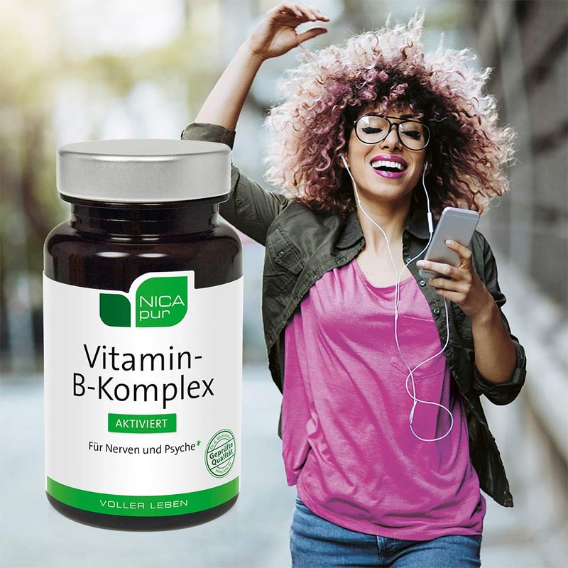NICApur Vitamin B Complex Activated - All 8 B Vitamins