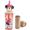 OM SUPPLIES Minnie 3D Figurine Cartoon Characters Reusable Tumbler Childrens