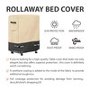 Aaaspark Folding Bed Storage Cover, Rollaway Bed Cover, Waterproof and
