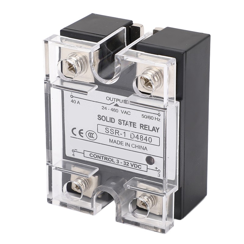 Solid State Relay SSR Industrial Systems 40A DC to AC