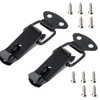 2-Pack Metal Spring Loaded Toggle Latch - Durable Buckle Lock