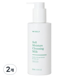 Wisely Soft Moisture Cleansing Milk, 2, 200ml / 와이즐리 소프트 모이스처 클렌징 밀크, 2개, 200ml