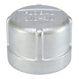 Flowbal Stainless Steel Threaded Fitting Cap VC-S14-03 3/8