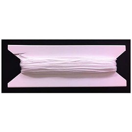 1.8mm White Window Blind Cord, String (50 feet)