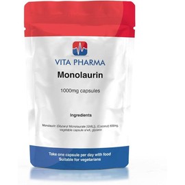 VITA PHARMA Monolaurin 1000mg 120 Capsules