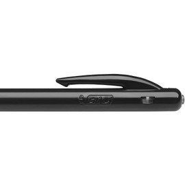 BIC 50 x M10 Clic Retractable Ballpoint Pens Medium Tip 1mm Black
