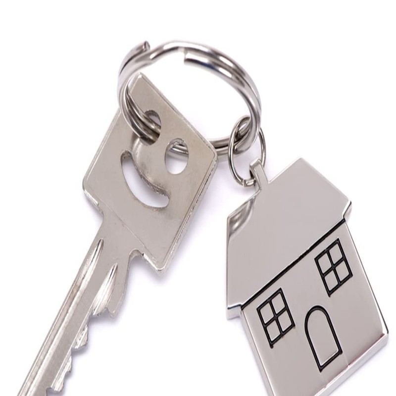 FYACCD 10 Pcs Key Rings Stainless Steel Key Rings Keychain
