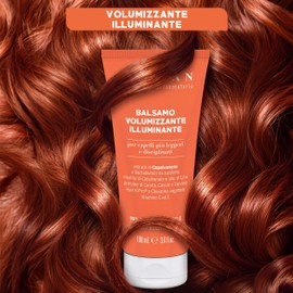 Helan Capelvenere - Balsamo Volumizzante Illuminante per Capelli Leggeri e Disciplinati, Dona Volume e Luminosità con Carota, Cavolo e Limone Bio - Protezione Volume Naturale, Made in Italy, 100 ml
