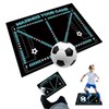 AIYONG Football Mat, 60 x 90 cm Football Mat, Ball