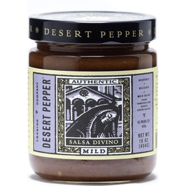 Desert Pepper Trading Divino Mild Salsa, 16 Ounce - Pack of 6