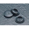 25 mm Black Rubber Plug for Flush Mount Body and