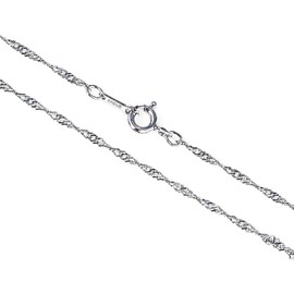 Venetian Azuki French Rope Chain Silver 925 Necklace Chain Necklace Chain Women