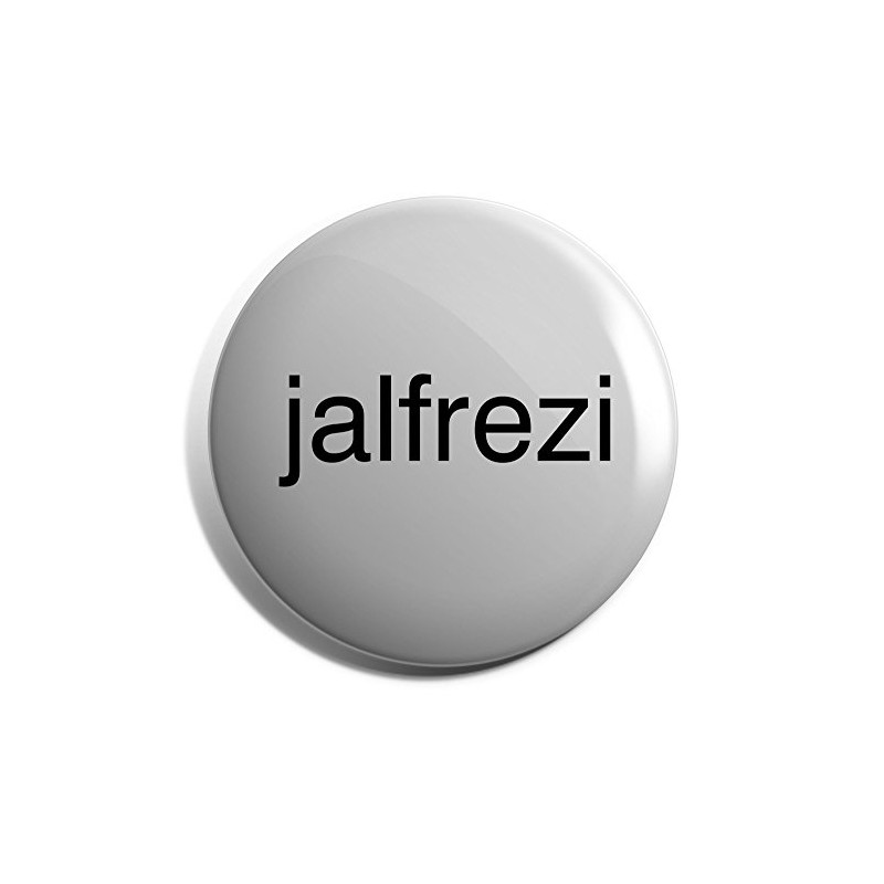 Hippowarehouse jalfrezi Badge Pin