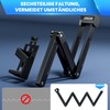 COICER Bicycle Lock Folding Lock 85 cm with 3 Keys