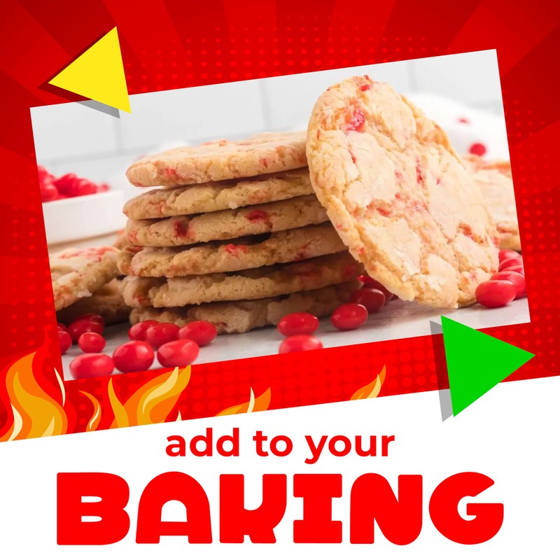 Cinnamon Hearts | 1 Pound Bag | Spicy Cinnamon Candy