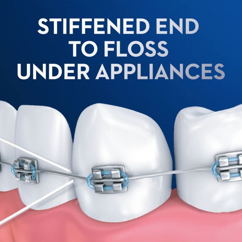 Oral-B Super Floss Pre-Cut Strands Dental Floss, Mint, 50 Count