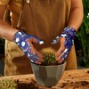 Trifabricy Garden Gloves for Women - Breathable leather Floral Gardening