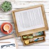 Prosumer's Choice Home and Office Bamboo Desktop Organizers with drawers