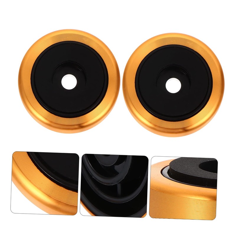 DOITOOL 4Pcs Vibration Feet Cushions for Speaker Base Pad Audio