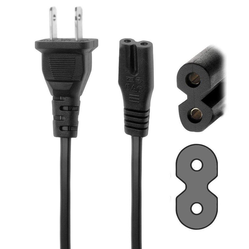 J-ZMQER New AC Power Cord Outlet Socket Cable Plug Lead