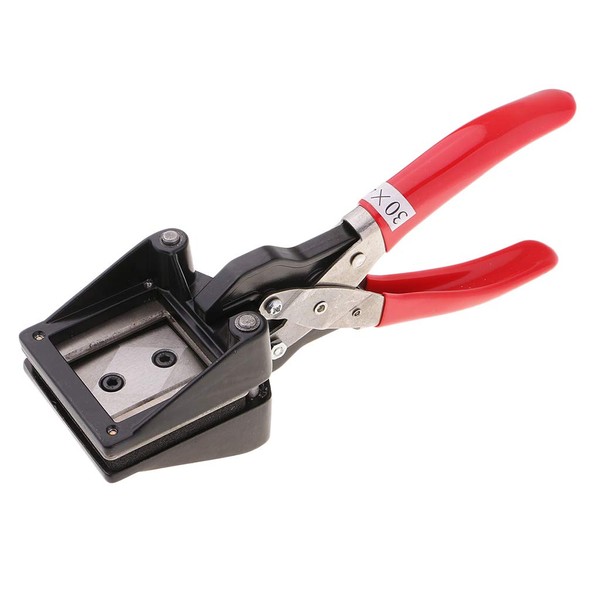 Photo Cutter, 1.2 x 1.6 inches (30 x 40 mm), Right Angle Specification, For License Photos, Photo ID Photos, Suitable