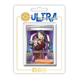 Lilia (Drasna) 231/191 Shiny Full Art Trainer - my-booster X Scarlatto e Violetto 8 - Scintille Folgoranti