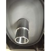 GenExhaust Universal Generator 1" Steel Exhaust Extension 5 Foot Length.