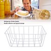 Freezer Storage Basket Refrigerator Divider Organizer Bin Metal Wire Separation