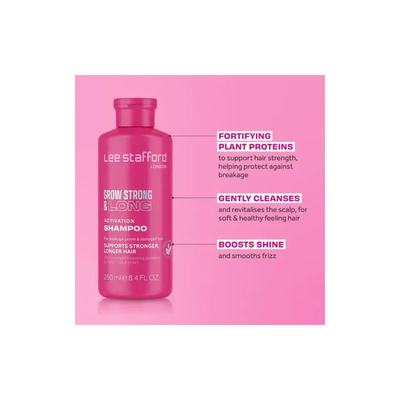 Lee Stafford Grow Long &amp; Strong Activation Shampoo