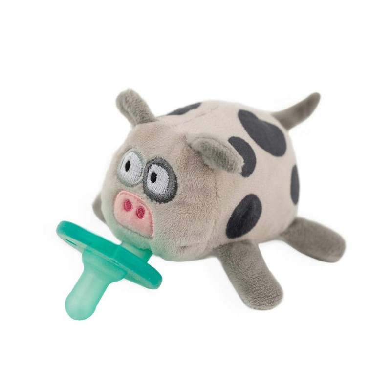 WubbaNub Infant Pacifier - DADA Moo Cow by Jimmy Fallon