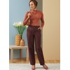 Butterick Misses' Contour Band Pants Sewing Pattern Kit by Palmer/Pletsch,