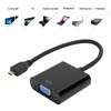 VBESTLIFE Micro HDMI to VGA Video Converter Adapter 1080P for