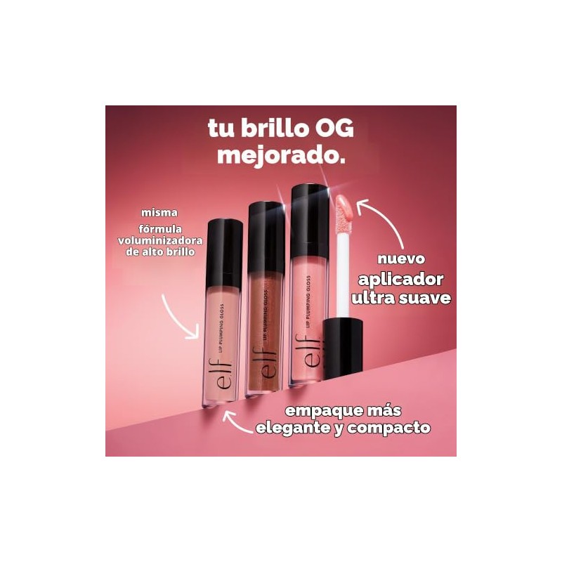 e.l.f. Cosmetics Lip Plumping Gloss, Shimmering Gloss Hydrates and Plumps