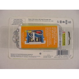 Leviton Protection 20A 125V Tamper Resistant AFCI/GFCI Dual Function Outlet AGTR2-KW