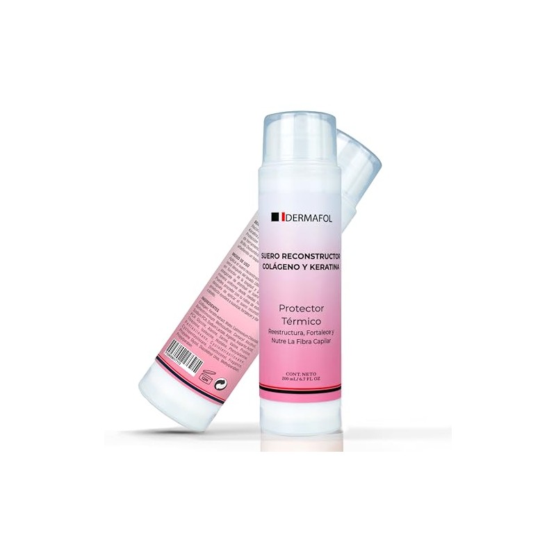 Crema para Peinar Protector de Calor para Cabello, Suero Reconstructor