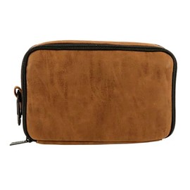BaByliss - Toiletry Bag - Travel - Leather Look - Brown, brown