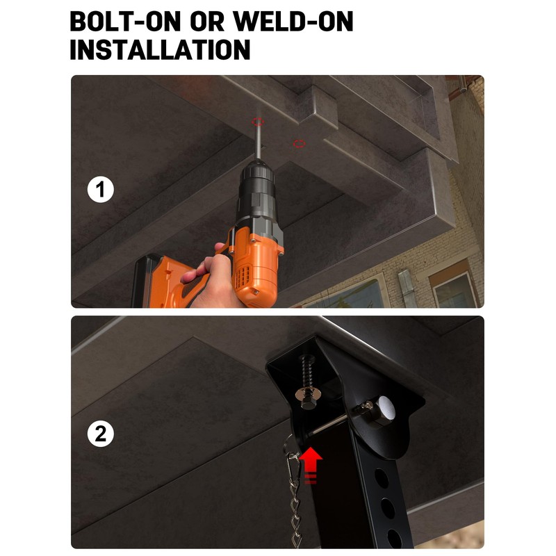 Sulythw Trailer Stabilizer Jacks Telescoping RV Camper Accessories 2PCS Adjustable