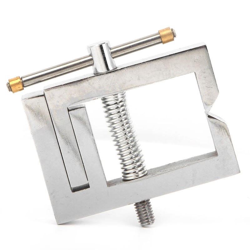 SJJ-06 Stainless Steel Thrust Tension Meter Clamp Micrometer Clamp for