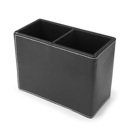 DreamsEden PU Leather Pen Cup, Pencil Holder