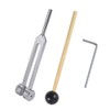 VOANZO Aluminum Alloy Tuning Fork for Healing with Reflex Hammer