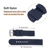 HARFINGTON Blue Nylon Watch Band 16mm Width Soft and Comfortable