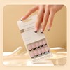 SHANRUN Press on Nails Short Square Pink Fake Nails Press