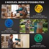 Paint Sprayer, 200W Cordless Spray Gun with 2 x 2000mAh