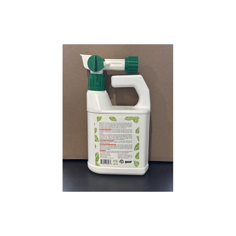 Mighty Mint Peppermint Oil Lawn & Yard Bug Control Spray