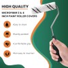 50 Pack 2 Inch and 4 Inch Microfiber Paint Roller