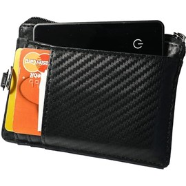 Skywin Wallet Tracker Card - Black Thin Wallet Locator Tracker Card for iOS Tracker Wallet Finder for Men and Women - Item Finders Find Keys, Phone, Wallet, Locate Anything