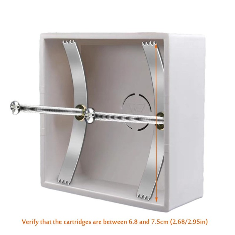 20Pcs Concealed Box Repairer Wall Box Repairer 86 Shrapnel Restorer
