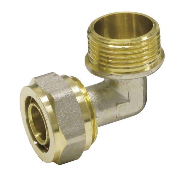 Pipetec Screw Fitting Angle Transition 16 x 2 mm 90°