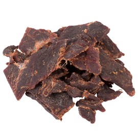 Strollo's Beef Jerky Garlic Original Flavor 1 Pack - Low Sodium, Low Sugar, Low Carb - Made with All Natural USA Beef, USDA Certified